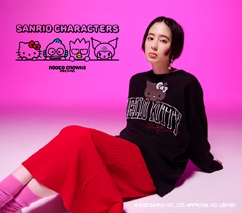  BLACK SANRIO CHARACTERS×RCWB