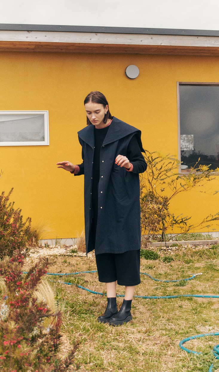 ブラックバイマウジー ボアカラーブルゾン カーキ 2021 FALL / WINTER