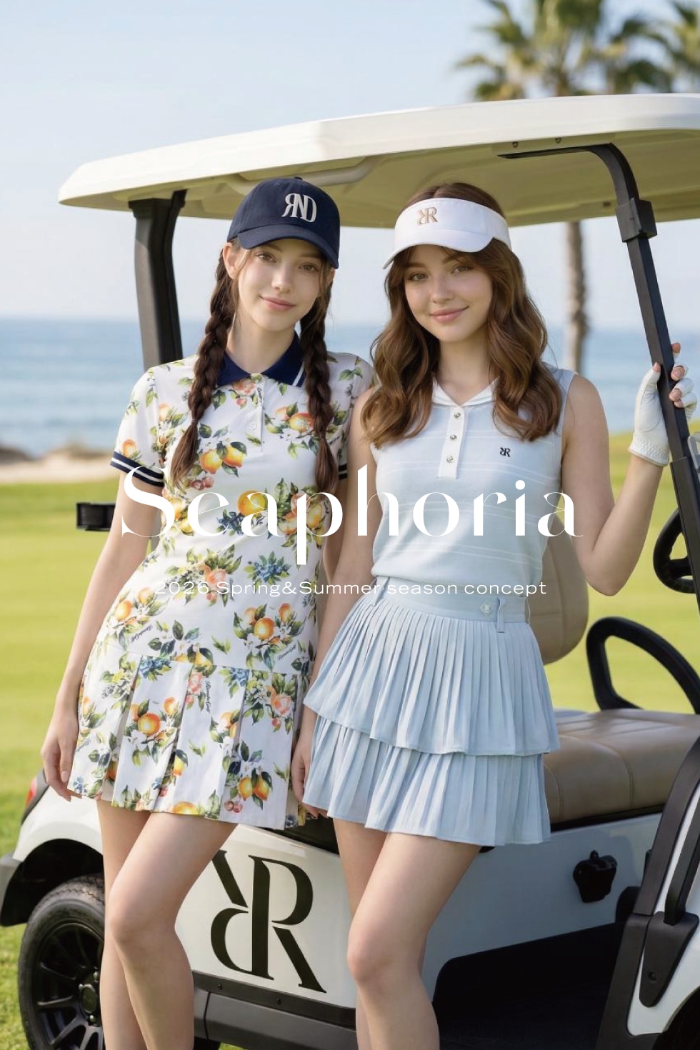 リエンダゴルフウェア　上下　白 RIENDA GOLFの公式通販サイト|SHEL'TTER WEBSTORE