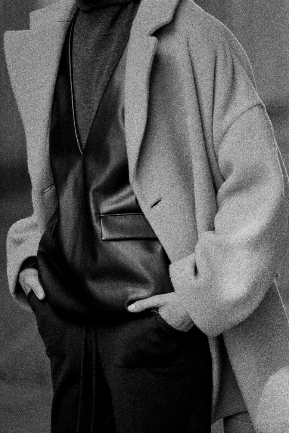 RIM.ARK⭐︎Wide double-breasted CT RIM.ARK | Double breasted stole down CT (COATS ) |RIM.ARK ONLINE STORE