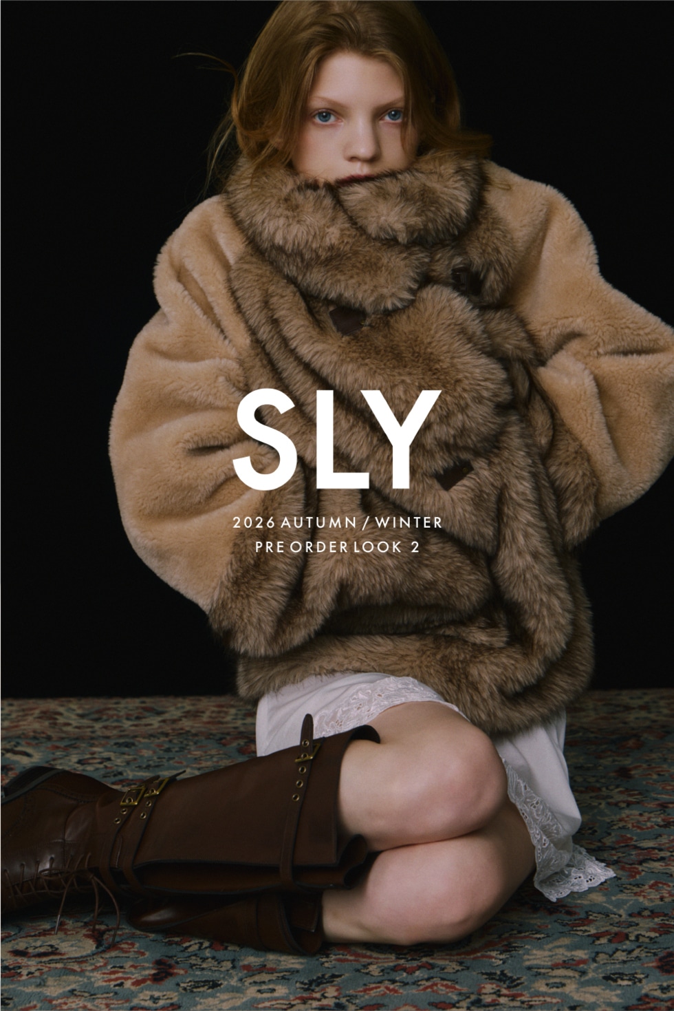 ゆ*み様 SLY WOOL BLEND OVER ウールブレンド オーバー ミデ ゆ*み様 SLY WOOL BLEND OVER ウールブレンド オーバー ミデ Double