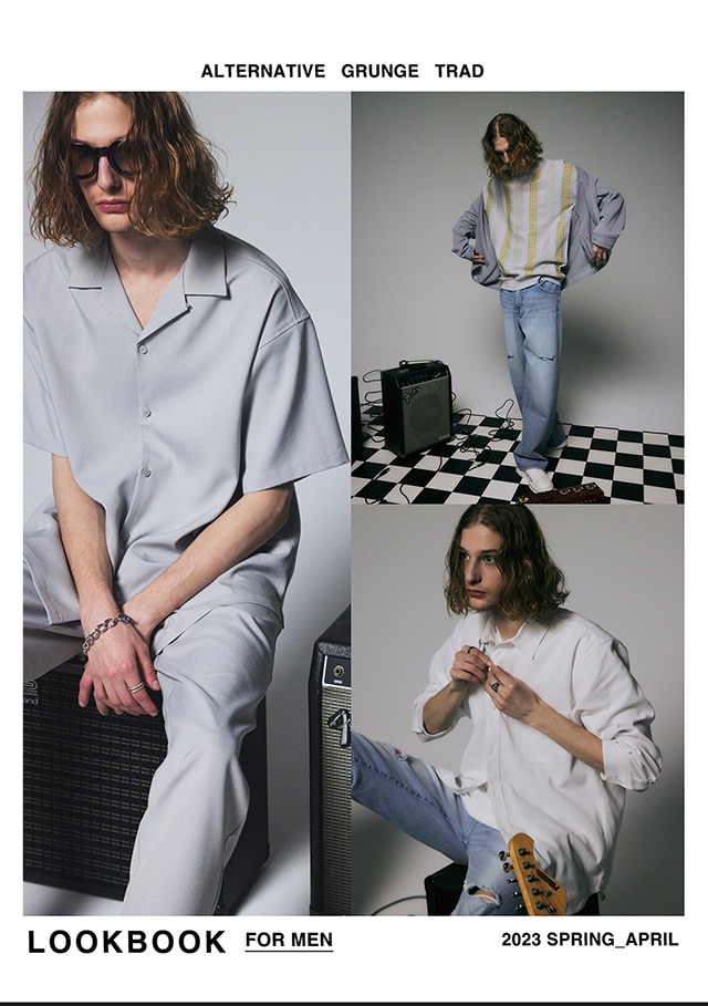 LOOKBOOK for MEN | AZUL BY MOUSSY｜バロックジャパンリミテッド 公式