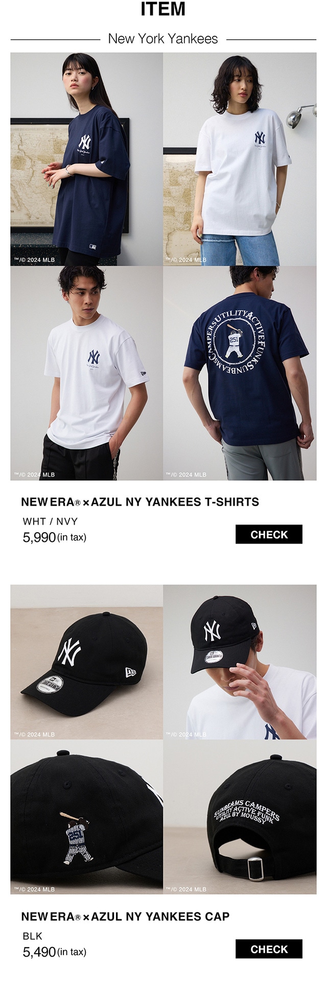 NEW ERA(R) | MLB(TM) | AZUL BY MOUSSY｜バロックジャパンリミテッド