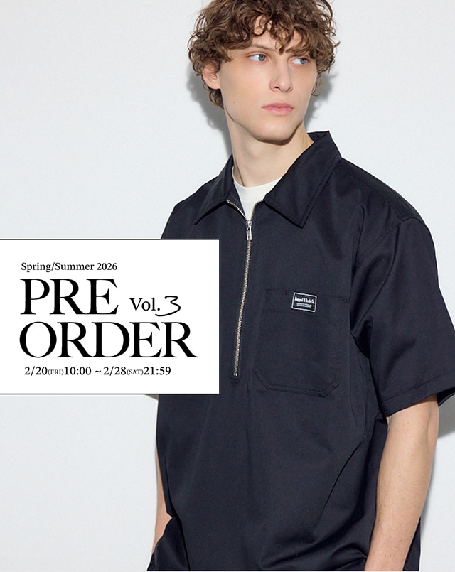 26SS PRE ORDER③ MEN | AZUL BY MOUSSY｜バロックジャパンリミテッド