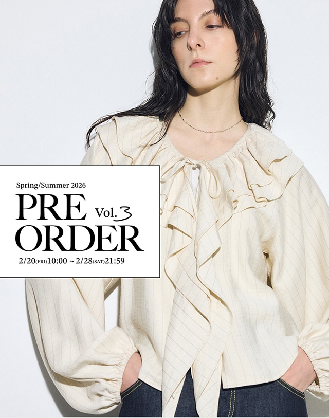 26SS PRE ORDER③ WOMEN | AZUL BY MOUSSY｜バロックジャパン