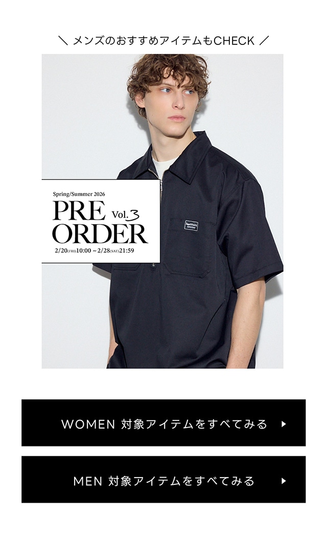 26SS PRE ORDER③ WOMEN | AZUL BY MOUSSY｜バロックジャパン