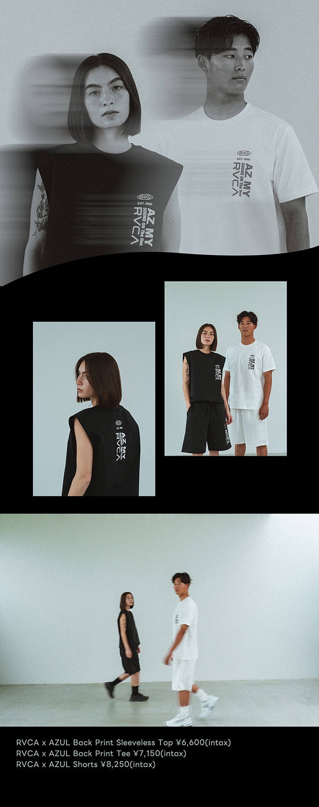 RVCA×AZUL 2026 | AZUL BY MOUSSY｜バロックジャパンリミテッド 公式