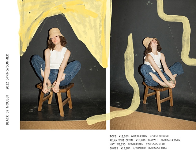 SPRING SUMMER 2022 | BLACK BY MOUSSY(ブラックバイマウジー)の