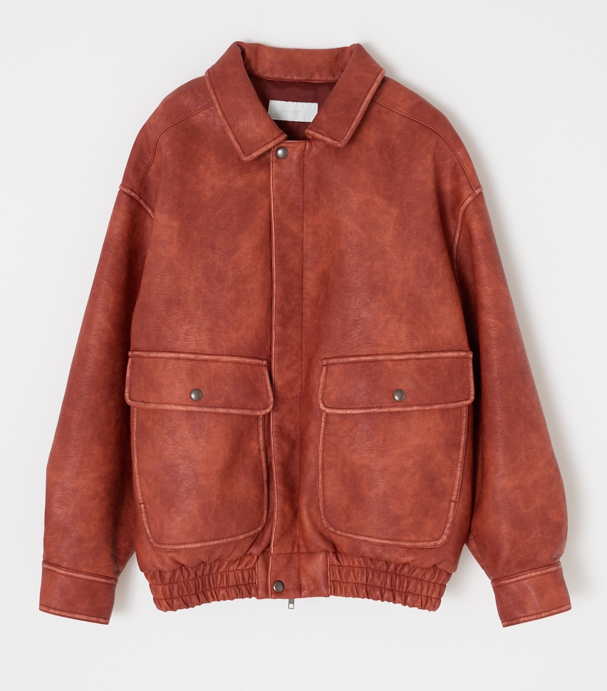 2 types of faux leather jackets】｜バロックジャパンリミテッド 公式