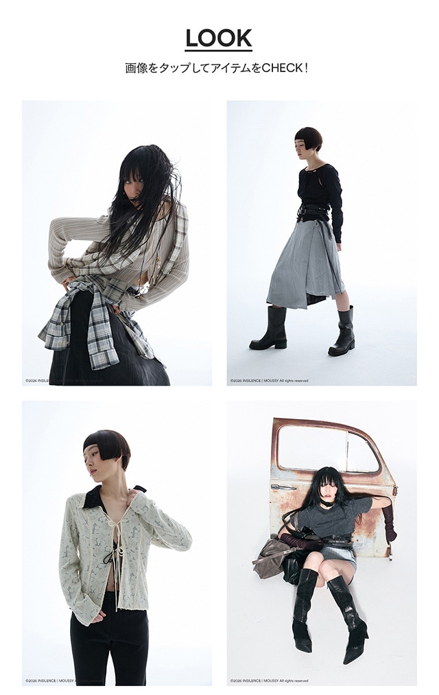 INSILENCE｜MOUSSY】｜バロックジャパンリミテッド 公式通販サイト