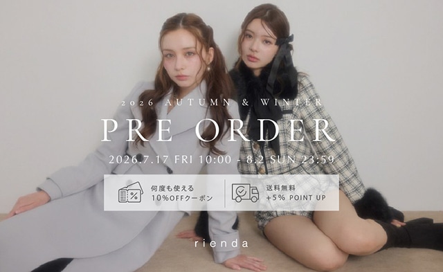 AW PRE ORDER｜バロックジャパンリミテッド 公式通販サイト SHEL'TTER