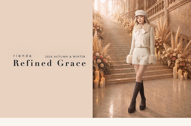 rienda 2026 AUTUMN＆WINTER｜バロックジャパンリミテッド 公式通販