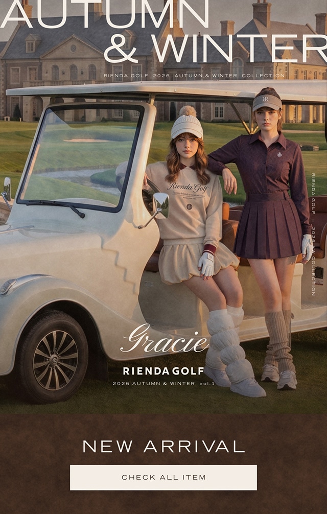 RIENDA GOLF 2026 AW COLLECTION｜バロックジャパンリミテッド 公式