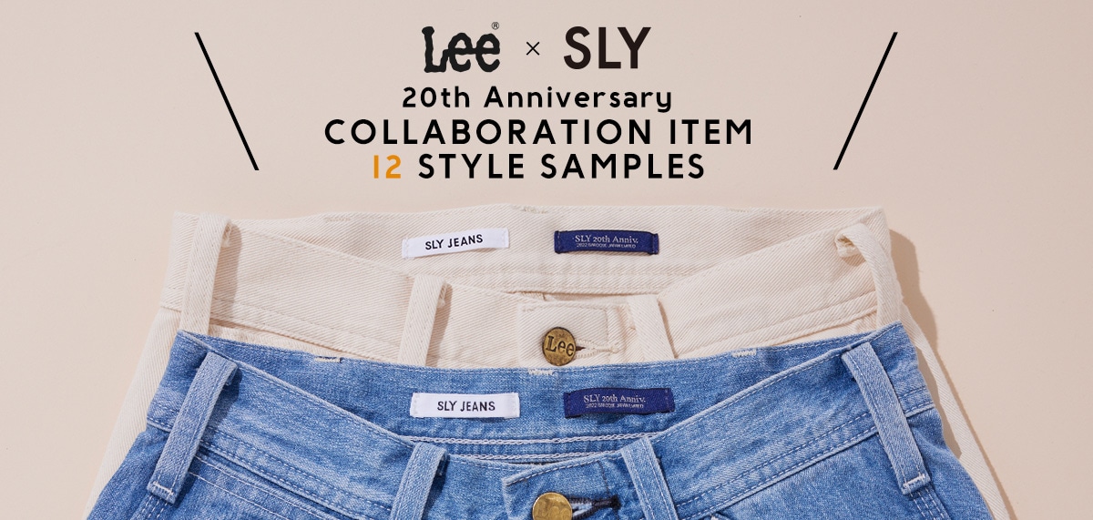 Lee x SLY COLLABORATION ITEM STYLE SAMPLE｜バロックジャパン 