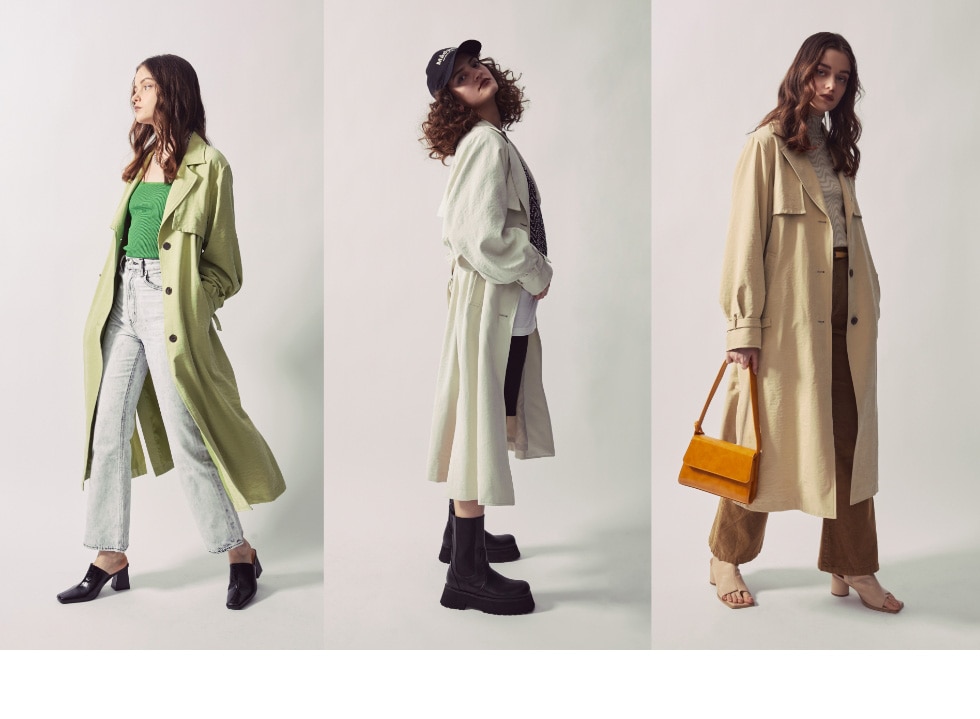 OVER LONG TRENCH COAT｜バロックジャパンリミテッド 公式通販サイト SHEL'TTER WEB STORE(シェルター