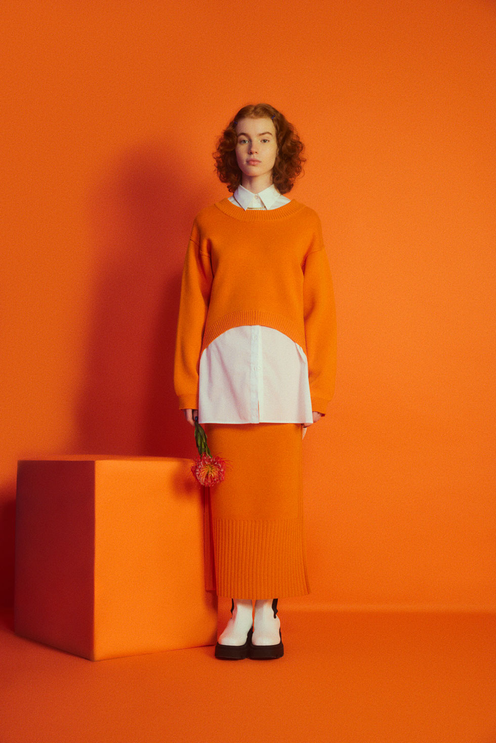 MILANO RIB KNIT SERIES 静電気が発生しにくい洗えるニットアップ