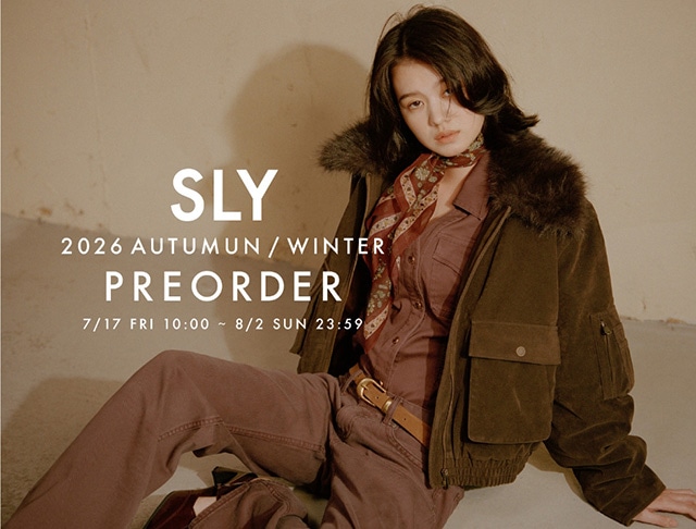 2026 AW PRE ORDER｜バロックジャパンリミテッド 公式通販サイト SHEL