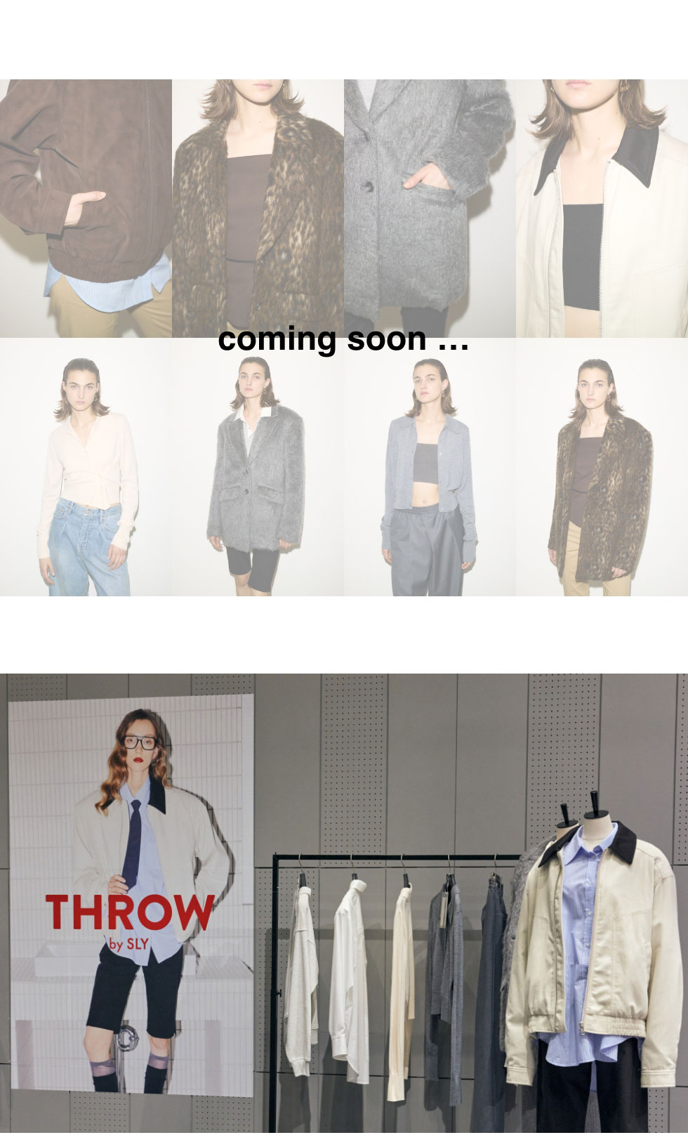 THROW by SLY 2025AW EXHIBITION｜バロックジャパンリミテッド 公式通販サイト SHEL'TTER WEB ...