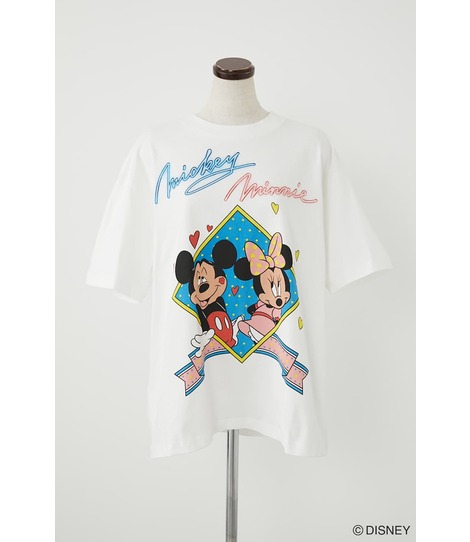 Mickey Minnie Tシャツ F O Wht Tシャツ カットソー 半袖 バロックジャパンリミテッド 公式通販サイト Shel Tter Web Store シェルターウェブストア