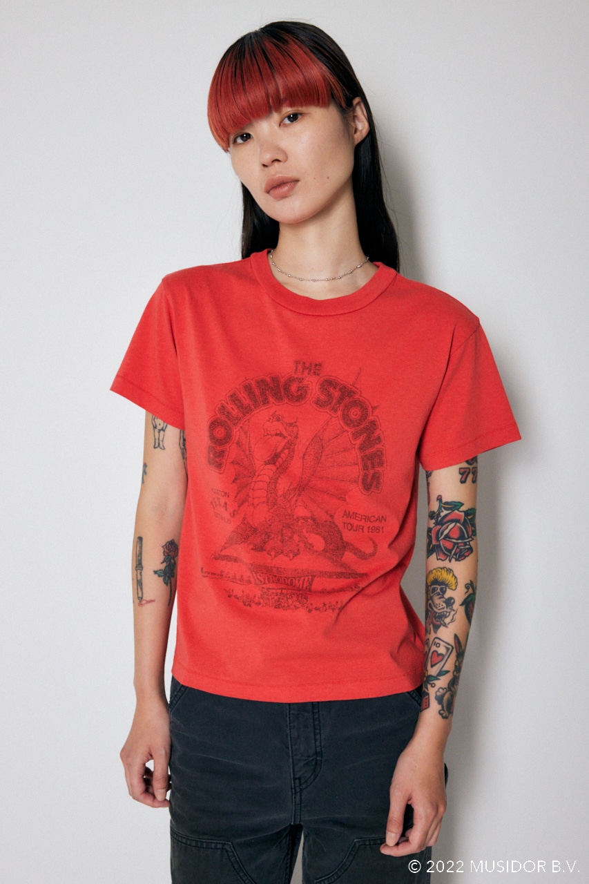 RS ASTRODOME Tシャツ RED FREE