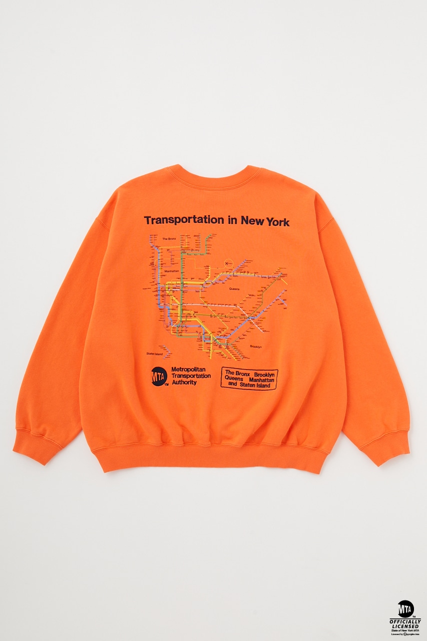 MOUSSY | MTA SUBWAY MAP プルオーバー (Tシャツ・カットソー(長袖