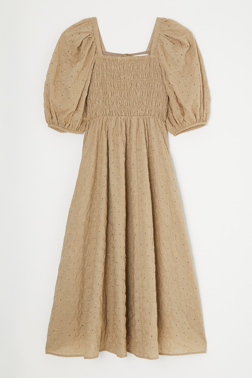 MOUSSY EYELET FLARE ドレス (ワンピース(ロング） |SHEL'TTER WEBSTORE
