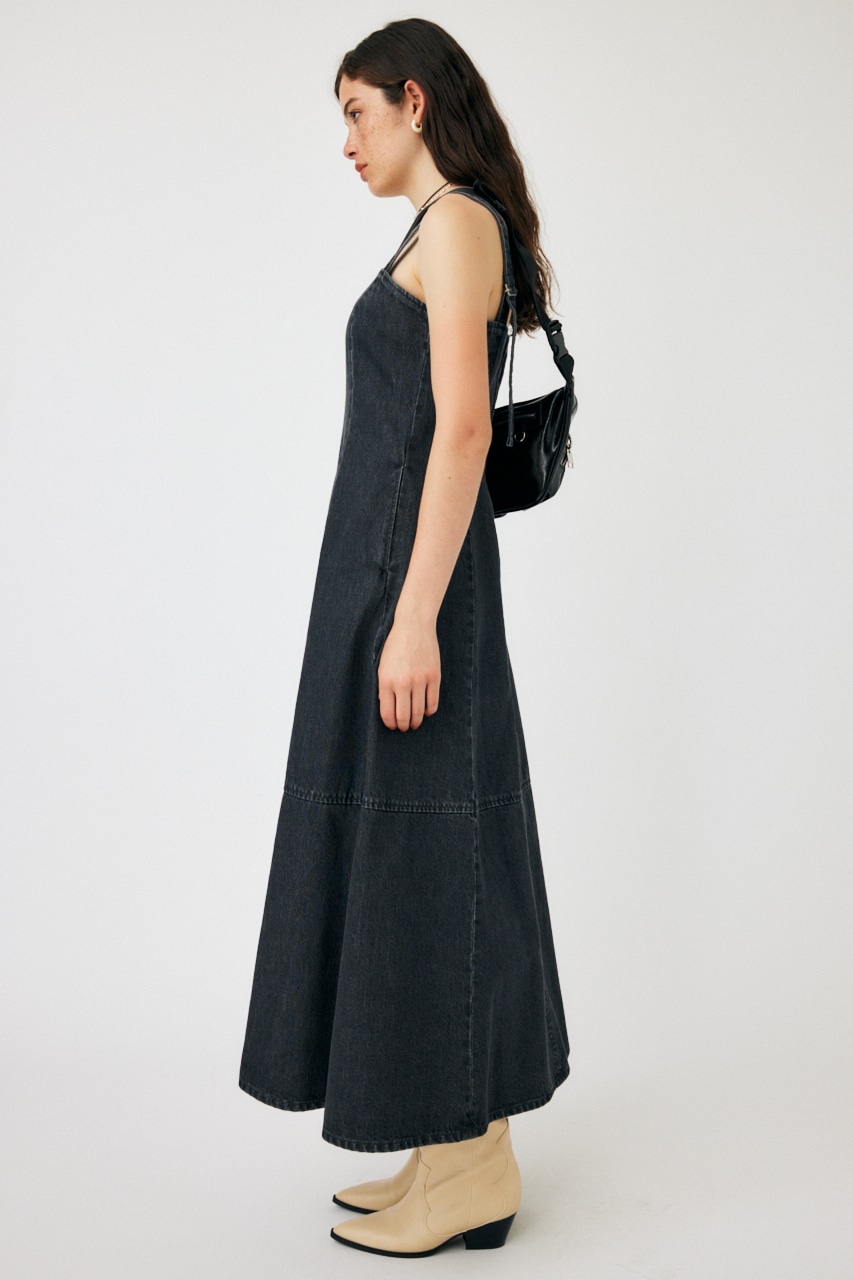 MOUSSY | DENIM FLARE ドレス (ワンピース(ロング） ) |SHEL'TTER WEBSTORE