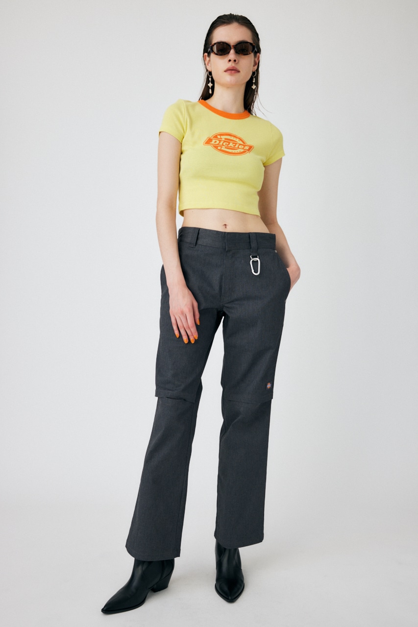 DICKIES（R）BICOLOR TINY Tシャツ YEL FREE