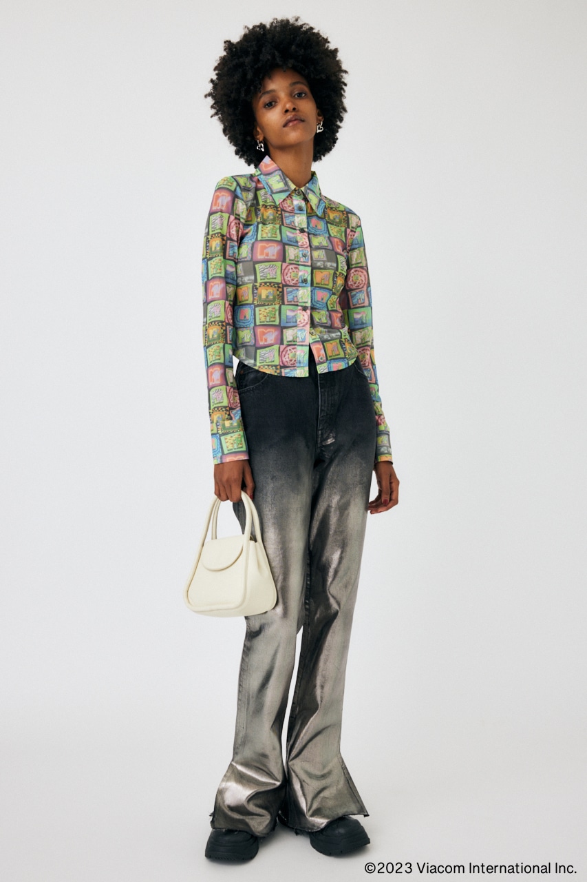 MTV SHEER シャツ Multi_1 FREE