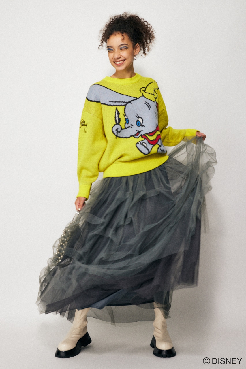 Disney SERIES CREATED by MOUSSY ダンボ ニット