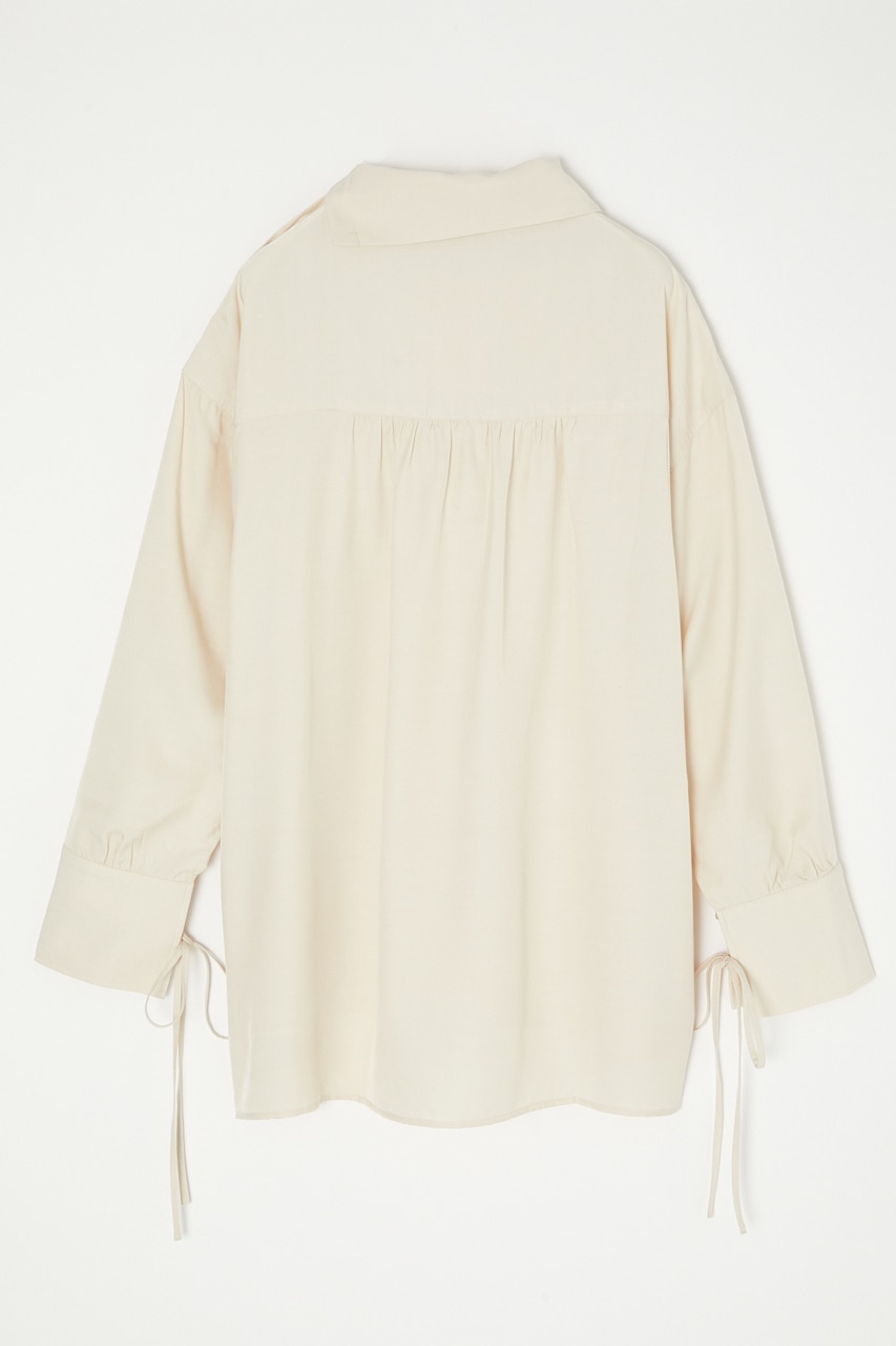 MOUSSY | STAND NECK RIBBON シャツ (シャツ・ブラウス ) |SHEL