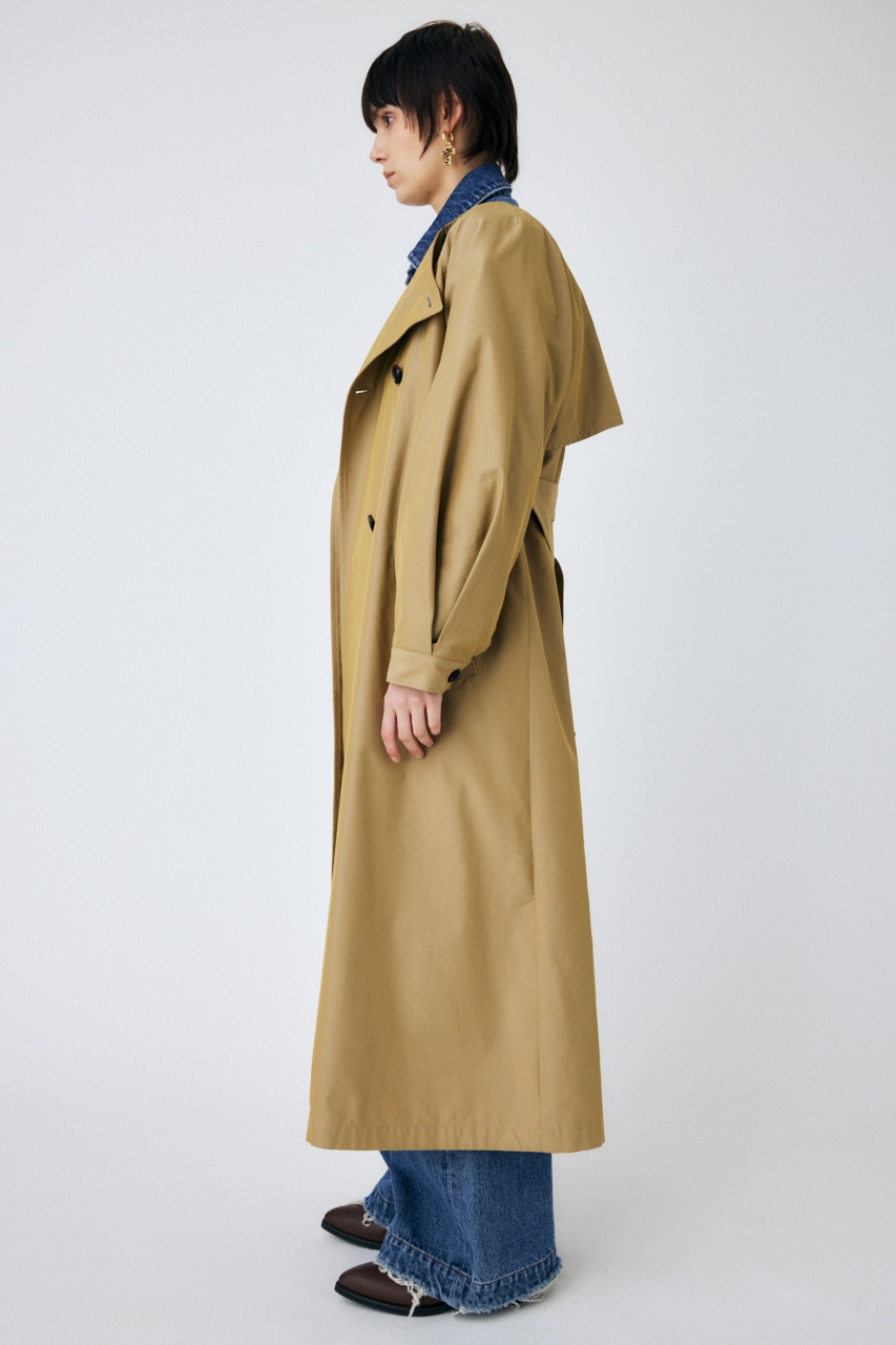 MOUSSY | COLLARLESS TRENCH コート (コート ) |SHEL'TTER WEBSTORE