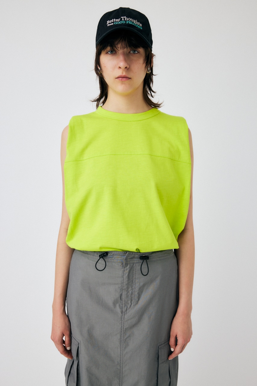 MOUSSY | PADDED SHOULDER タンクトップ (タンクトップ ) |SHEL
