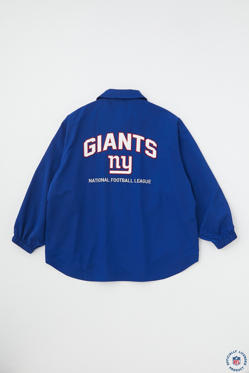 NFL ROUND HEM COACH ジャケット D/BLU FREE