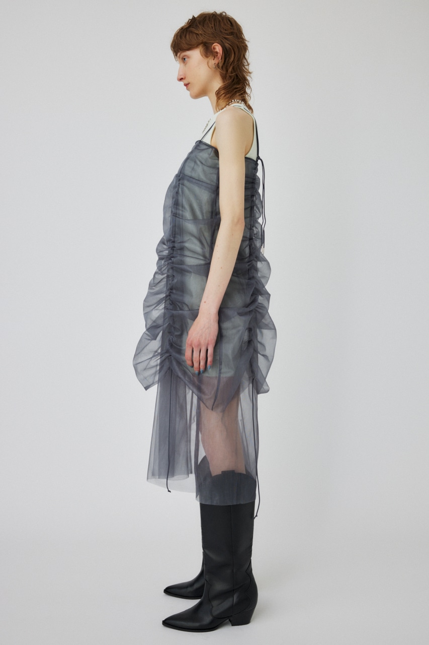 MOUSSY | TULLE LAYERED ドレス (ワンピース(ロング） ) |SHEL'TTER