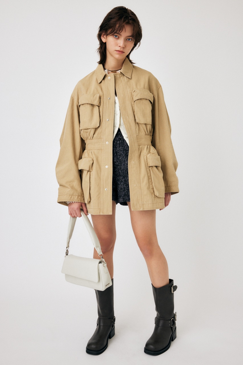 MOUSSY | TECH POCKET WORK ジャケット (ジャケット ) |SHEL