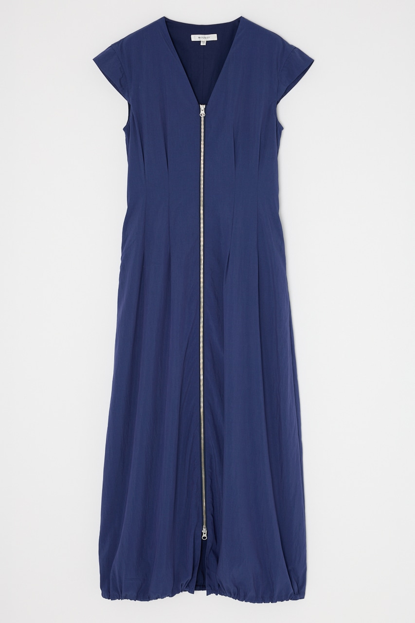 MOUSSY | ZIP UP WAIST TUCK ドレス (ワンピース(ロング