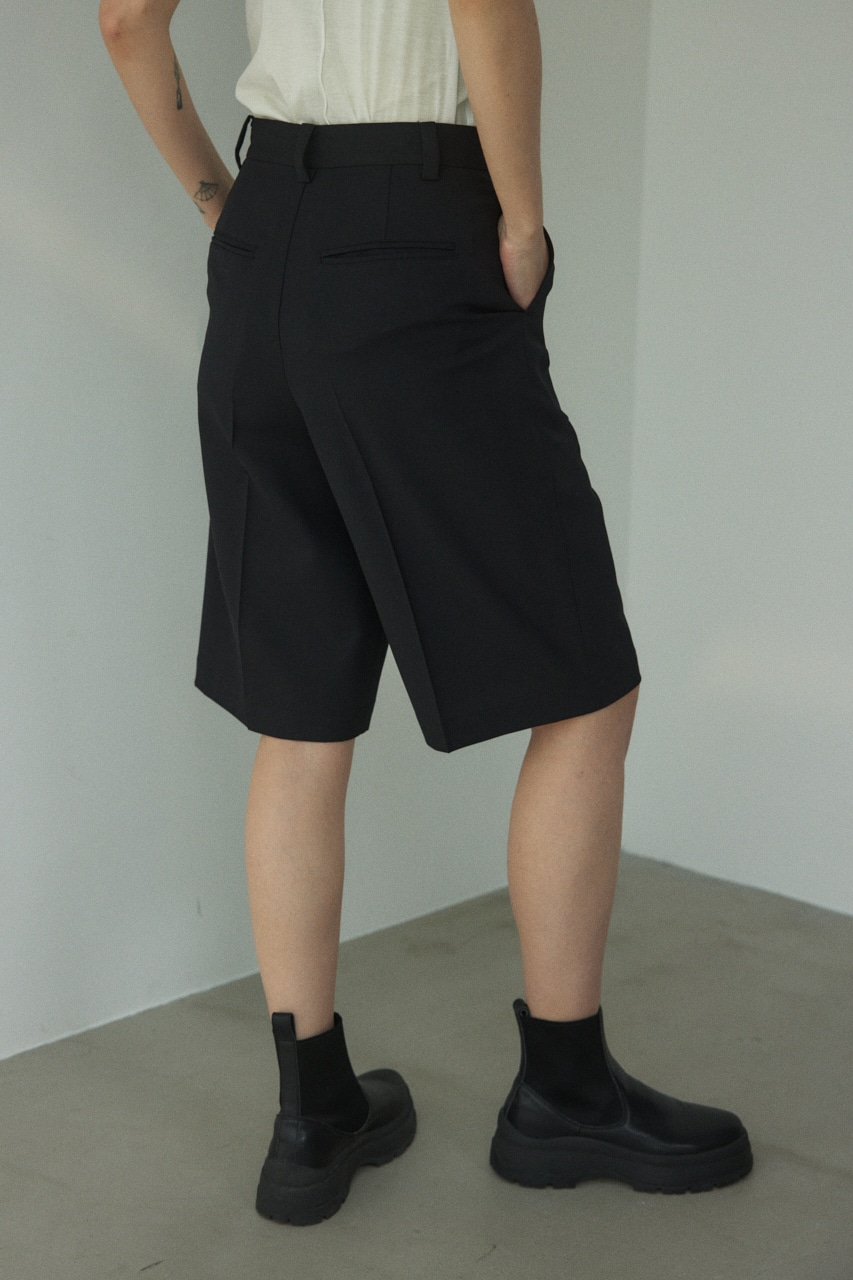 BLACK BY MOUSSY | center press short pants (ショートパンツ ) |SHEL  