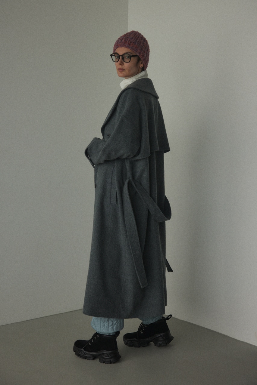 19AW stein OVERSIZED LESS COAT 中古・古着通販】stein (シュタイン