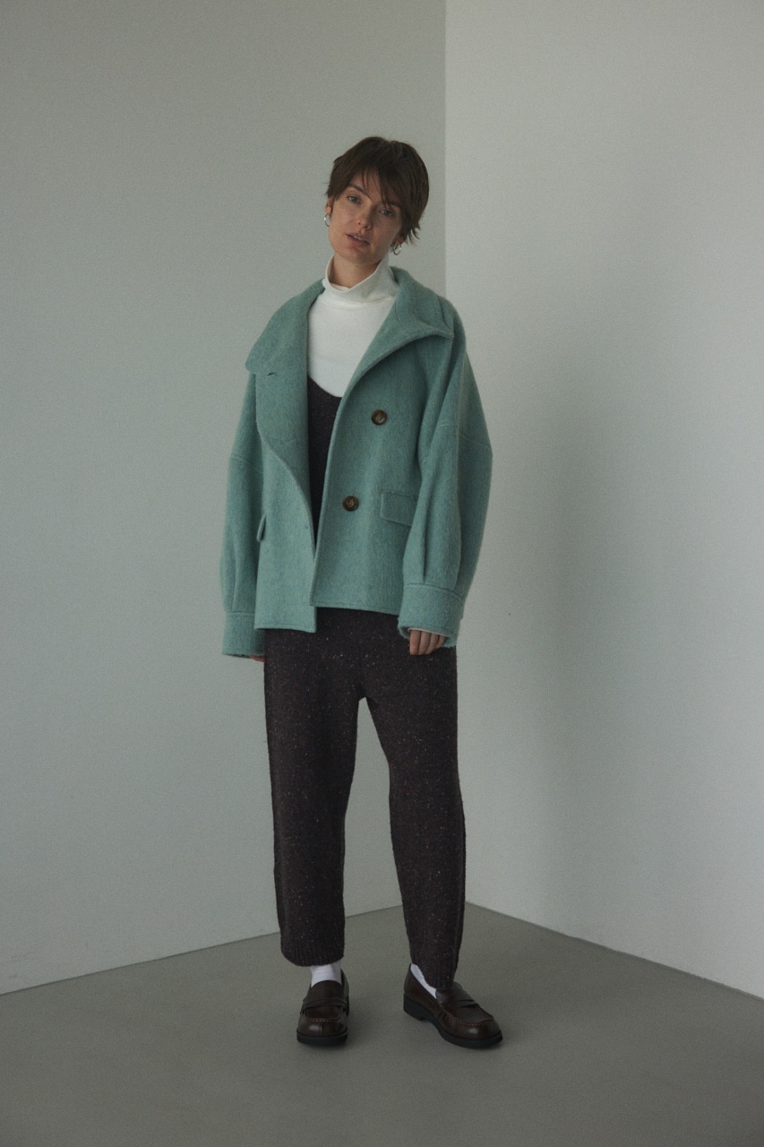 BLACK BY MOUSSY | volume sleeve coat (コート ) |SHEL