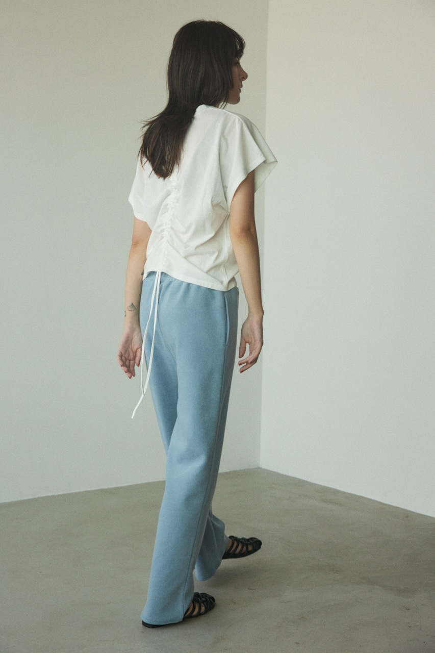 back gather tops WHT FREE