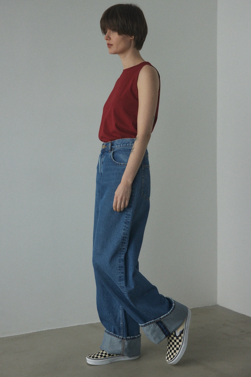 american sleeve cut tops D/RED FREE