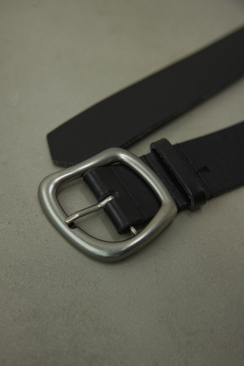 BLACK BY MOUSSY | undulation buckle belt (ベルト ) |SHEL'TTER WEBSTORE