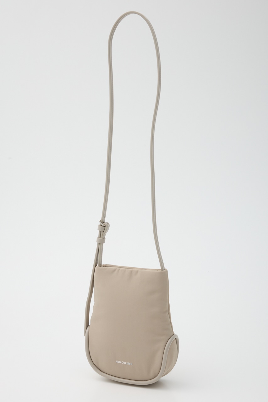 【ADD CULUMN】ROLLA POCHETTE FABRIC バッグ GREIGE FREE