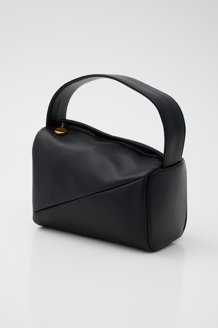 【SHEL'TTER SELECT】アシンメトリーワンハンドルバッグ BLK FREE