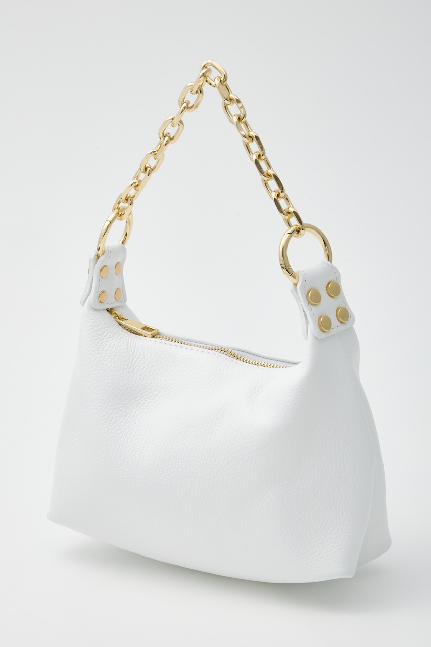 【OLISTIA】スモールチェーンバッグ WHT FREE