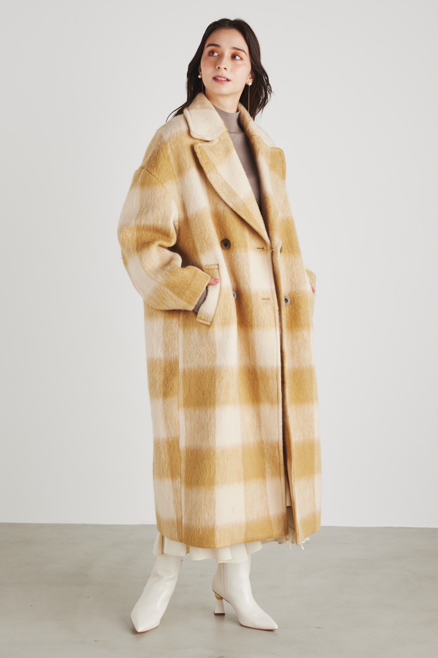 rienda | ビッグカラールーズシャギーCT (コート ) |SHEL'TTER WEBSTORE