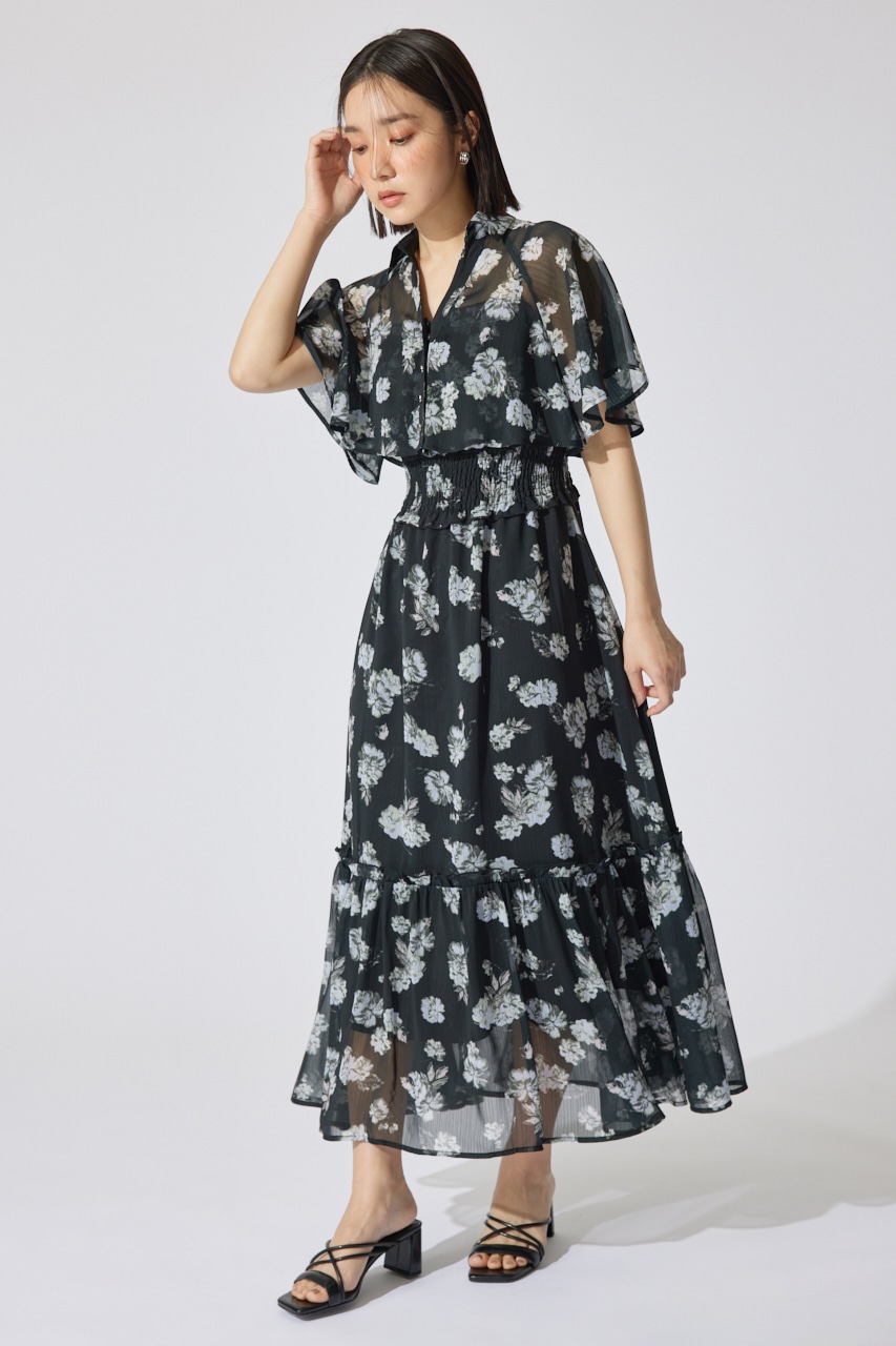 rienda | シャーリングワンピースセット (ワンピース(ロング） ) |SHEL 