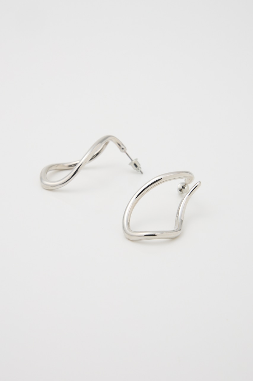 ニュアンスフープピアス SLV FREE