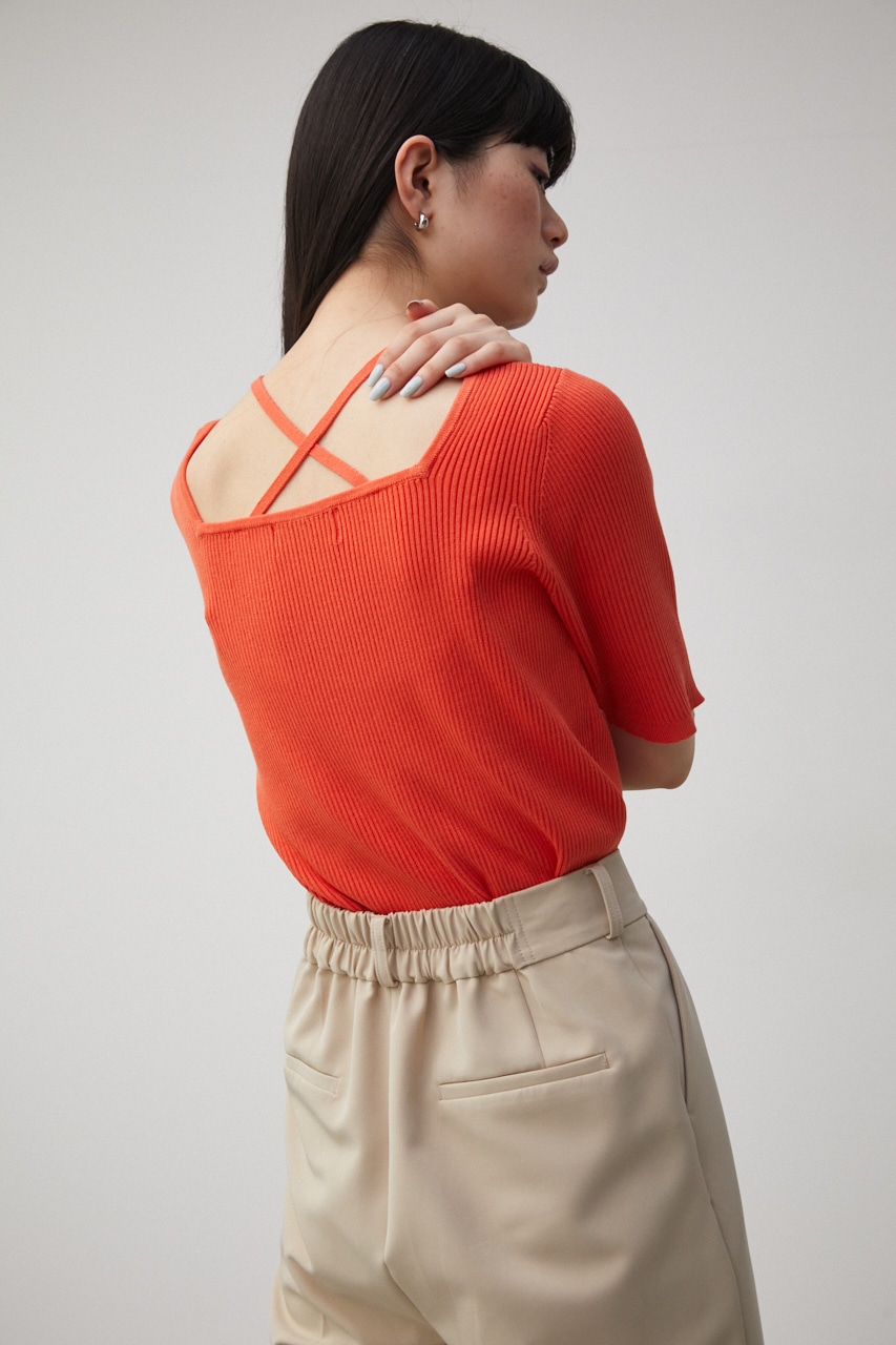 AZUL BY MOUSSY STRING DESIGN KNIT TOPS (ニット ) SHEL'TTER WEBSTORE